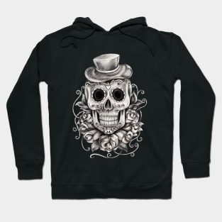 Sugar skull day of the dead. Hoodie